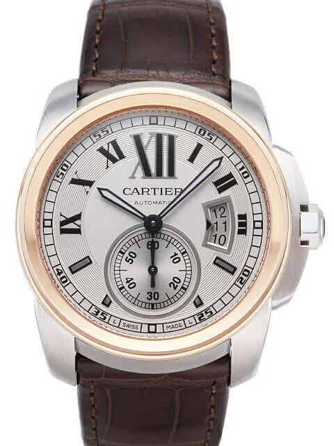 Cartier Calibre de Cartier W7100039 Stahl Rotgold