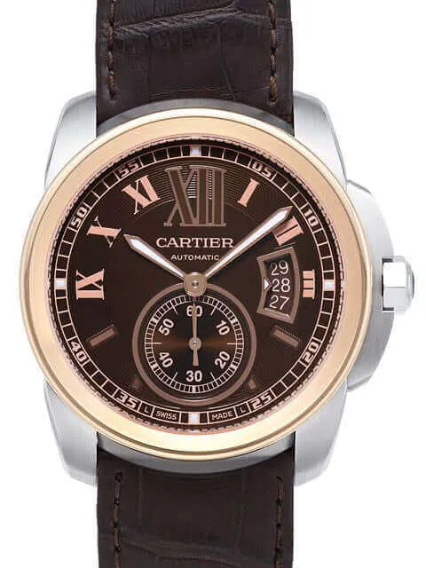 Cartier Calibre de Cartier W7100051 Stahl Rotgold