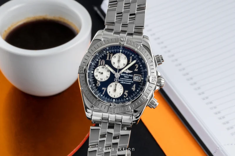 Breitling Evolution chronograph steel automatic men's watch A1335611/B721 [2506976]