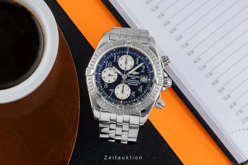 Breitling Evolution chronograph steel automatic men's watch A1335611/B721 [2506976]
