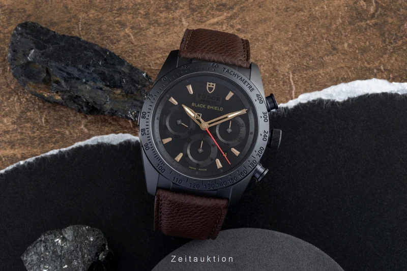 Tudor Black Shield chronograph ceramic / steel automatic men's watch 42000CN [2506979]