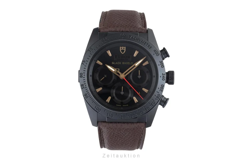 Tudor Black Shield chronograph ceramic / steel automatic men's watch 42000CN [2506979]