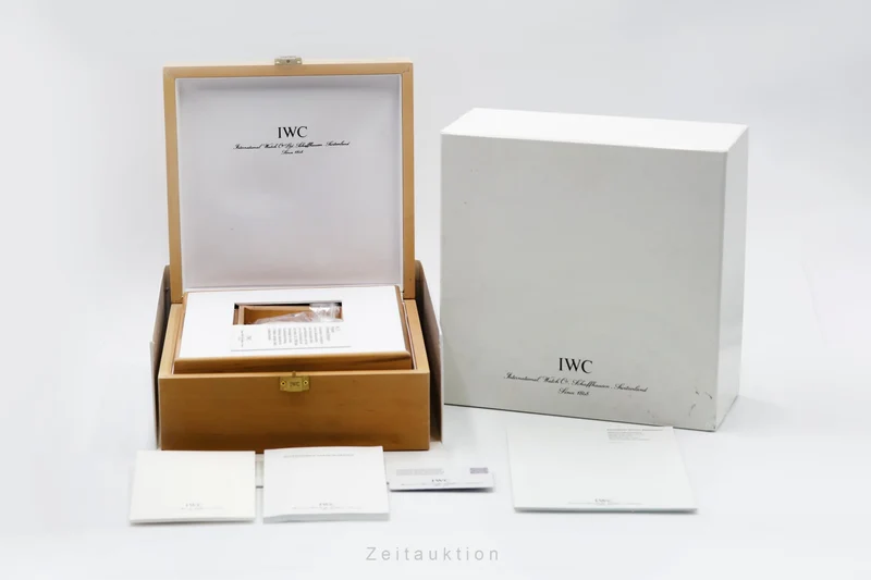 IWC Portugieser chronograph 18 ct red gold manual winding men's watch IW371210 [2507387]