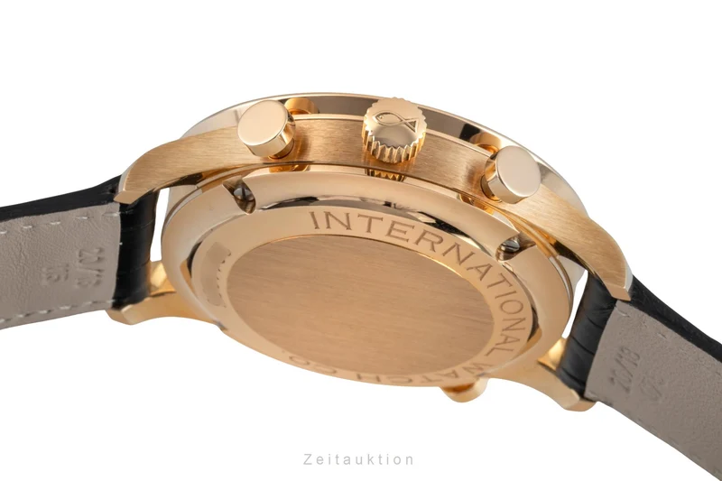IWC Portugieser chronograph 18 ct red gold manual winding men's watch IW371210 [2507387]