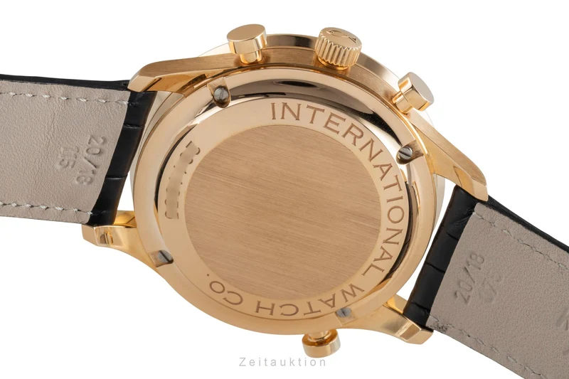 IWC Portugieser chronograph 18 ct red gold manual winding men's watch IW371210 [2507387]