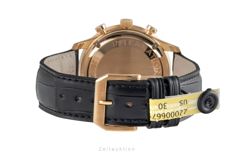 IWC Portugieser chronograph 18 ct red gold manual winding men's watch IW371210 [2507387]