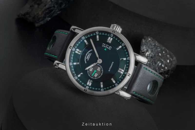 Mühle Teutonia II steel automatic men's watch M1-29-74-LB-S LP: 2550EUR [2507301]