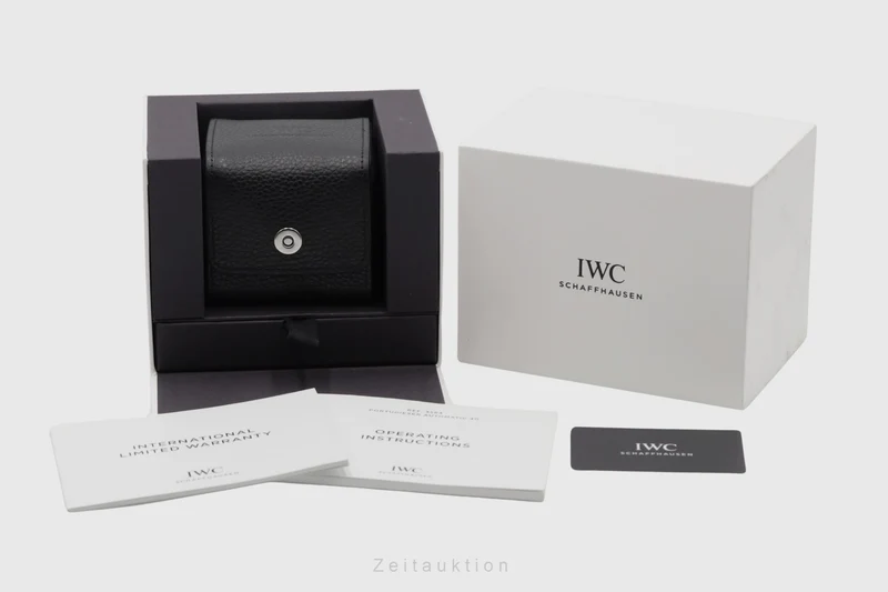 IWC Portugieser steel automatic men's watch IW358303 LP: 7700EUR [2507415]