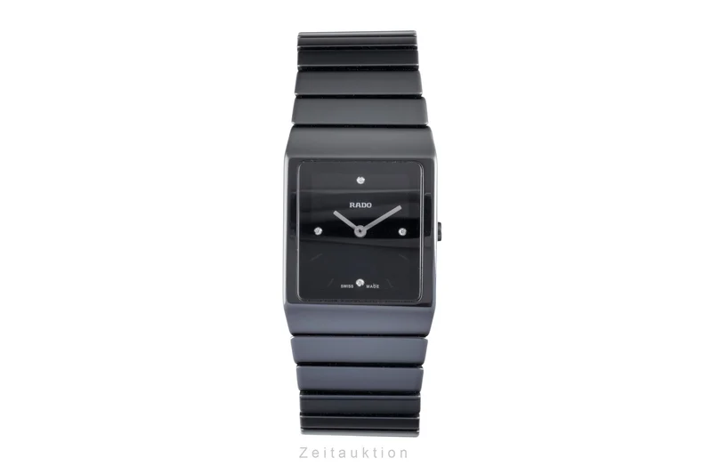 Rado Diastar Ceramica ceramic / titanium quartz women's watch R21702722 [2507288]