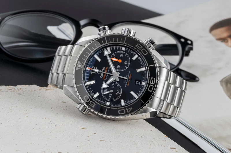 Omega Seamaster chronograph steel automatic men's watch 215.30.46.51.01.001 [2507129]