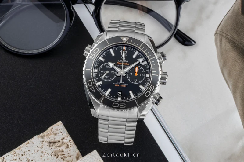 Omega Seamaster chronograph steel automatic men's watch 215.30.46.51.01.001 [2507129]