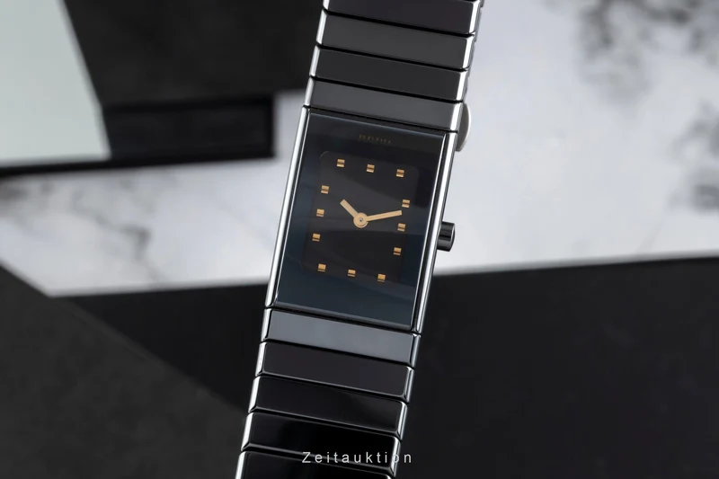 Rado Diastar Ceramica ceramic / titanium quartz women's watch 963.0539.3 [2507330]