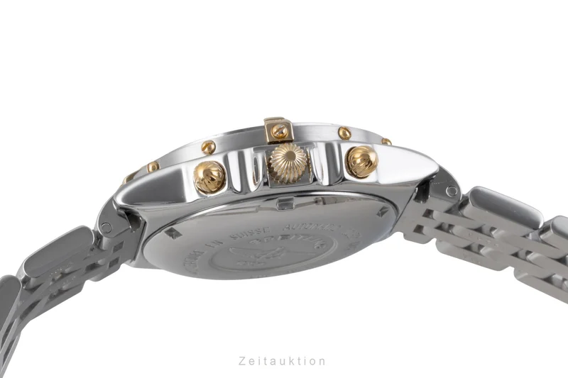 Breitling Chronomat chronograph gilt / steel automatic men's watch B13048 [2506634]