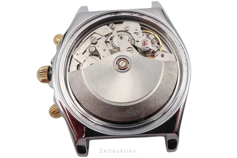 Breitling Chronomat chronograph gilt / steel automatic men's watch B13048 [2506634]