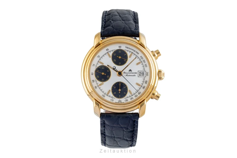 Maurice Lacroix Croneo chronograph gilt-brass automatic men's watch 03274 [2506222]