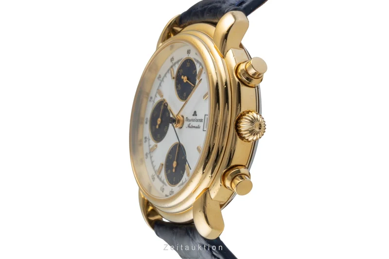 Maurice Lacroix Croneo chronograph gilt-brass automatic men's watch 03274 [2506222]