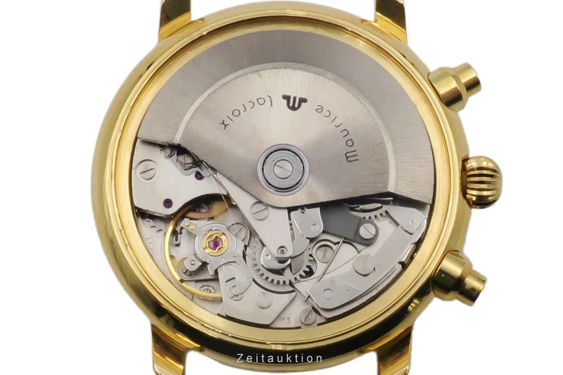 Maurice Lacroix Croneo chronograph gilt-brass automatic men's watch 03274 [2506222]