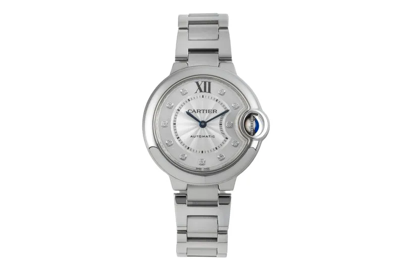 Cartier Ballon Bleu de Cartier steel automatic women's watch WE902074 [2506111]
