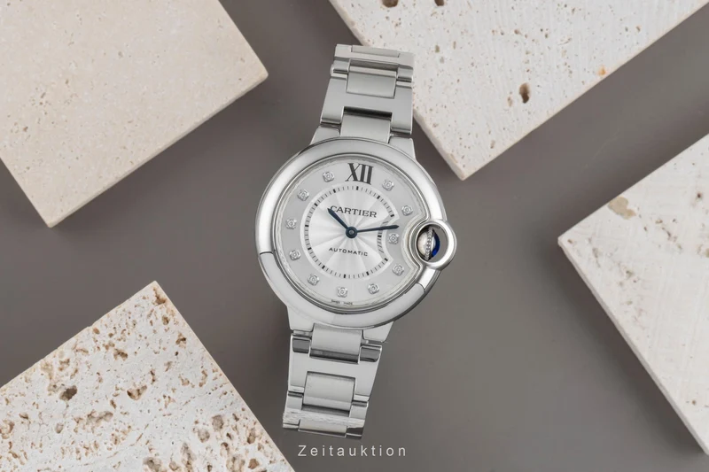 Cartier Ballon Bleu de Cartier steel automatic women's watch WE902074 [2506111]