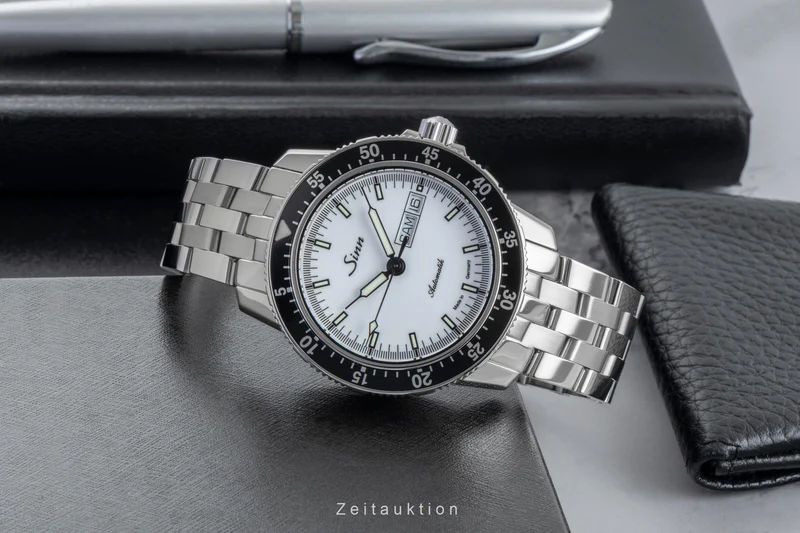 Sinn 104ST steel automatic men's watch 104.012 LP: 1790EUR [2507251]