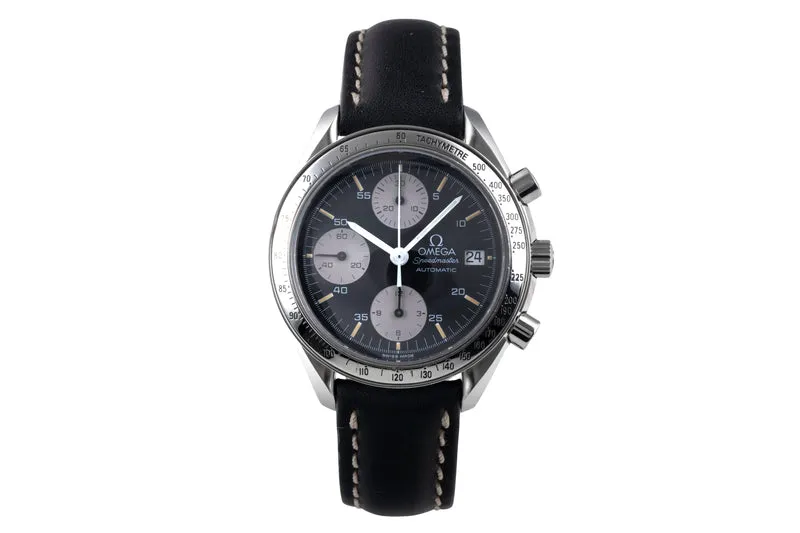 Omega Speedmaster Date chronograph steel automatic men's watch 3513.50.00 LP: 6100EUR [2506543]