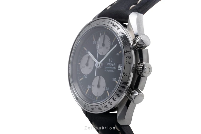 Omega Speedmaster Date chronograph steel automatic men's watch 3513.50.00 LP: 6100EUR [2506543]