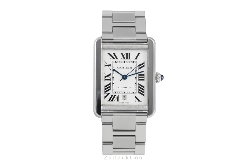 Cartier Tank steel automatic men's watch W5200028 [2507356]