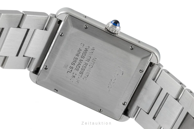 Cartier Tank steel automatic men's watch W5200028 [2507356]
