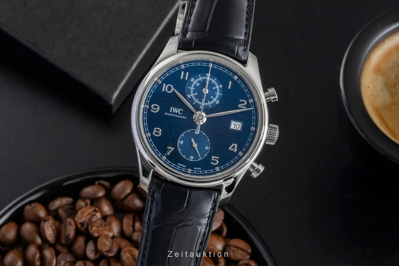 IWC Portugieser chronograph steel automatic men's watch IW390303 [2506282]