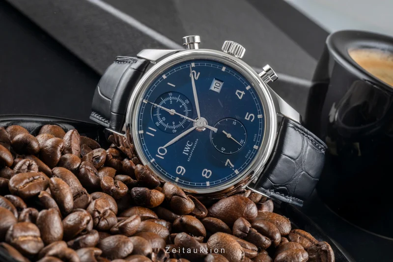 IWC Portugieser chronograph steel automatic men's watch IW390303 [2506282]