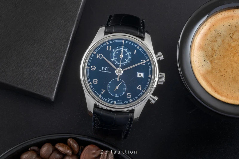 IWC Portugieser chronograph steel automatic men's watch IW390303 [2506282]