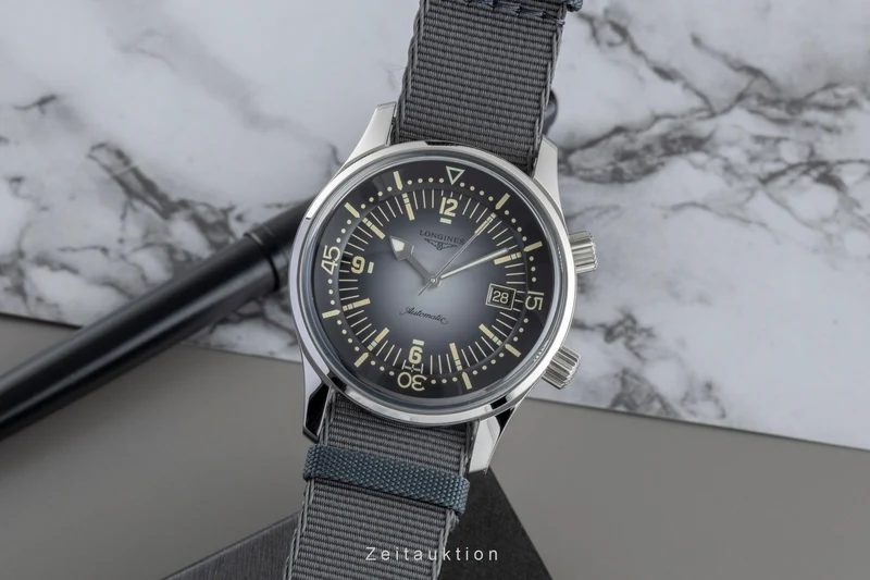 Longines Legend Diver steel automatic men's watch L3.774.4.70.2 [2507329]