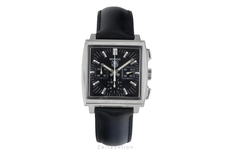Tag Heuer Monaco chronograph steel automatic men's watch CW2111-0 LP: 7800EUR [2506151]