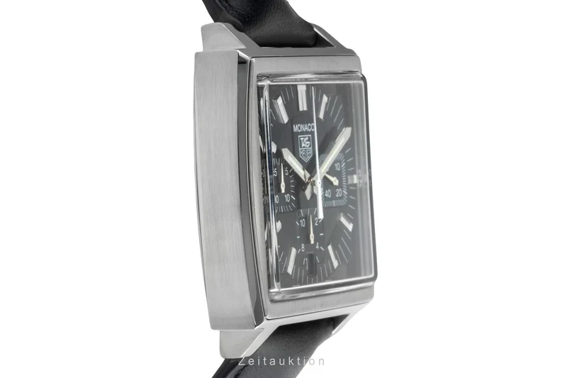 Tag Heuer Monaco chronograph steel automatic men's watch CW2111-0 LP: 7800EUR [2506151]