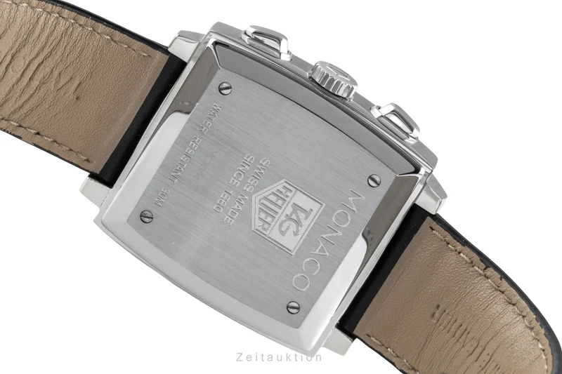 Tag Heuer Monaco chronograph steel automatic men's watch CW2111-0 LP: 7800EUR [2506151]