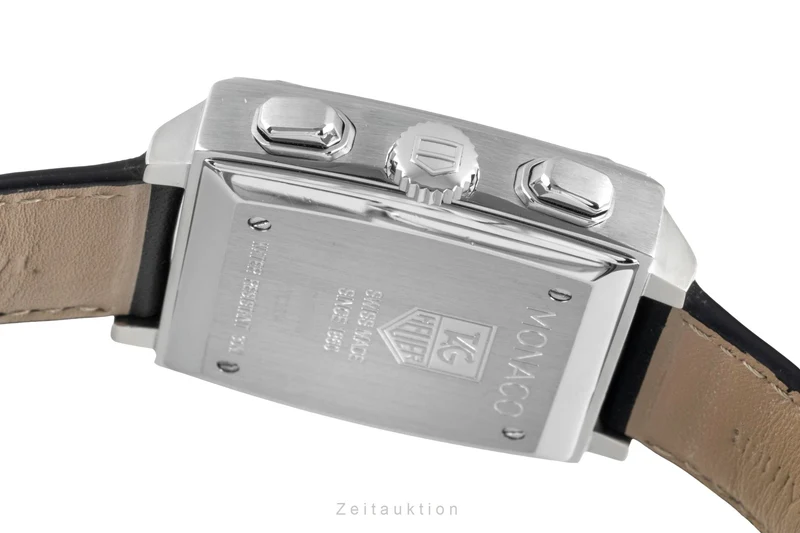 Tag Heuer Monaco chronograph steel automatic men's watch CW2111-0 LP: 7800EUR [2506151]