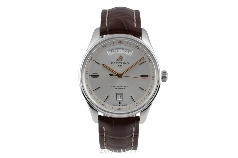 Breitling Premier steel automatic men's watch A45340 211G1P2 LP: 4900EUR [2506671]