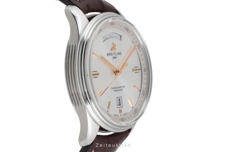 Breitling Premier steel automatic men's watch A45340 211G1P2 LP: 4900EUR [2506671]