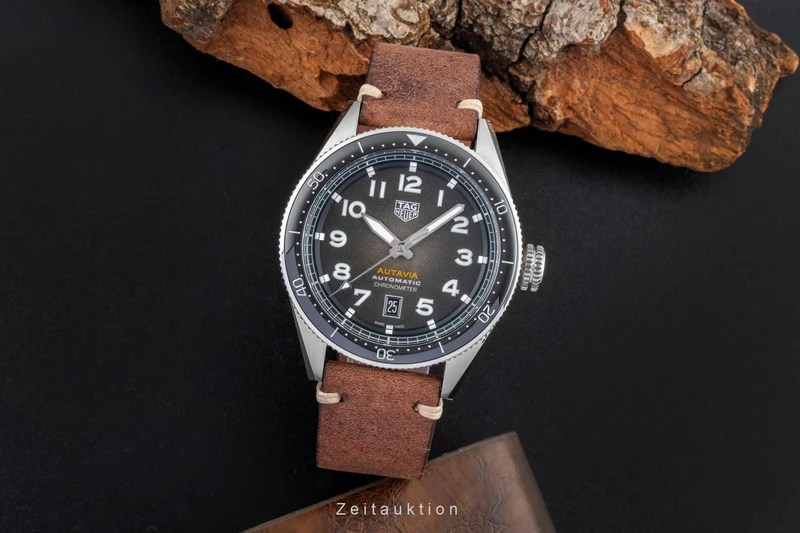 Tag Heuer Autavia steel automatic men's watch WBE5114.FC8266 LP: 3950EUR [2507027]