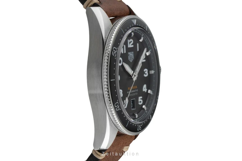 Tag Heuer Autavia steel automatic men's watch WBE5114.FC8266 LP: 3950EUR [2507027]