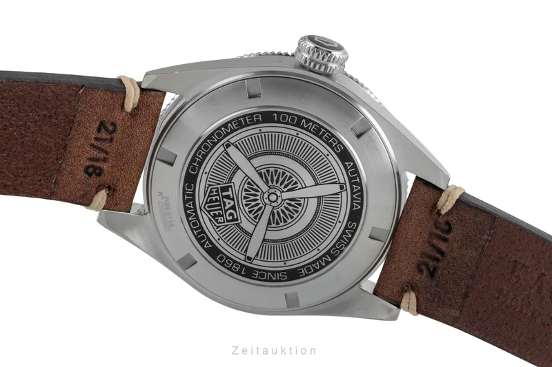 Tag Heuer Autavia steel automatic men's watch WBE5114.FC8266 LP: 3950EUR [2507027]