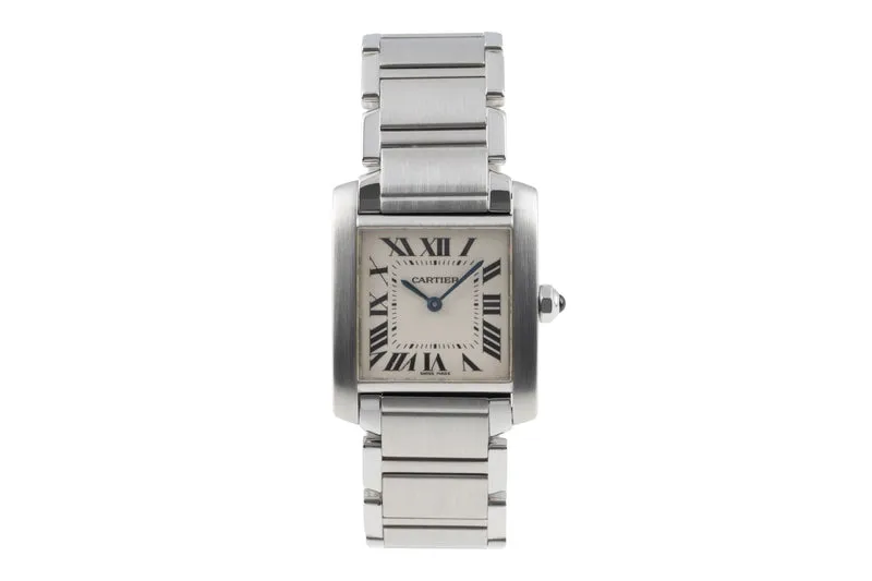 Cartier Tank Francaise steel quartz women's watch W51003Q3 [2506732]