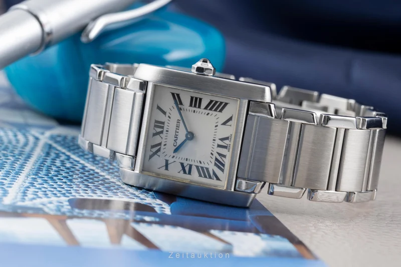 Cartier Tank Francaise steel quartz women's watch W51003Q3 [2506732]