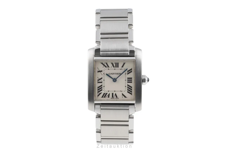 Cartier Tank Francaise steel quartz women's watch W51003Q3 [2506732]