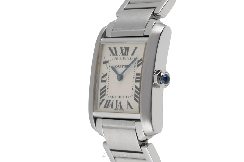 Cartier Tank Francaise steel quartz women's watch W51003Q3 [2506732]