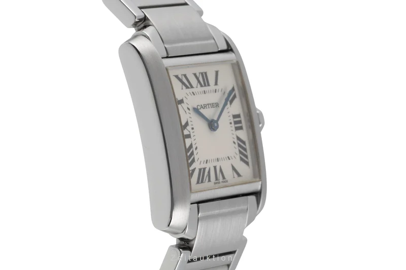 Cartier Tank Francaise steel quartz women's watch W51003Q3 [2506732]