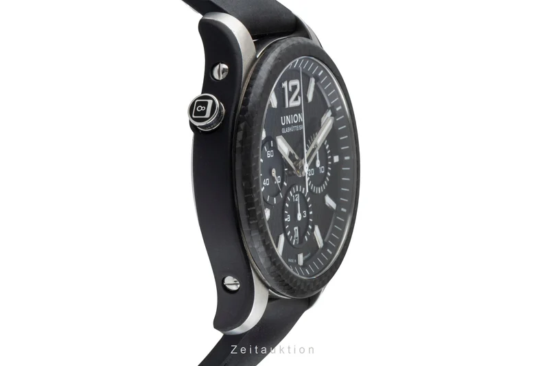 Union Glashütte Belisar chronograph steel automatic men's watch D009.927.26.207.00 LP: 3900EUR [2506530]