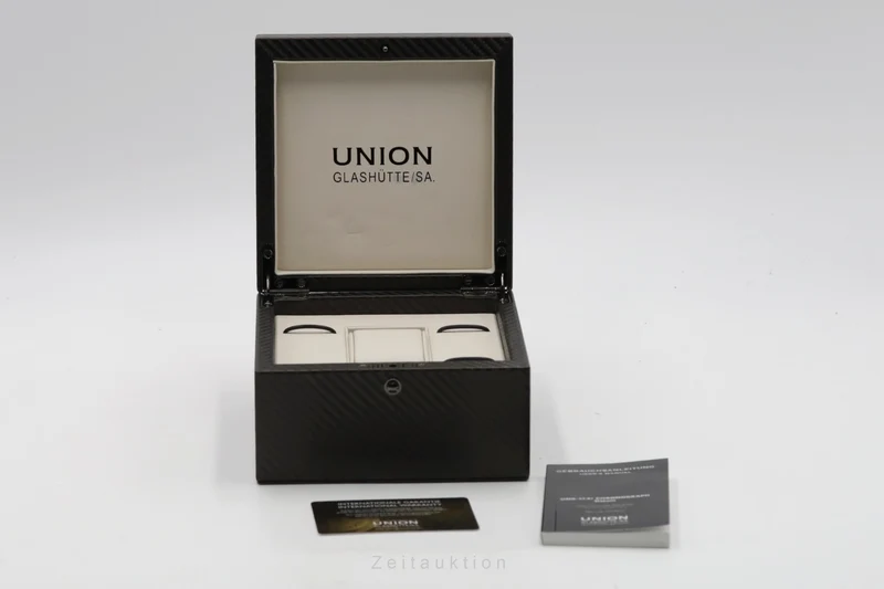 Union Glashütte Belisar chronograph steel automatic men's watch D009.927.26.207.00 LP: 3900EUR [2506530]