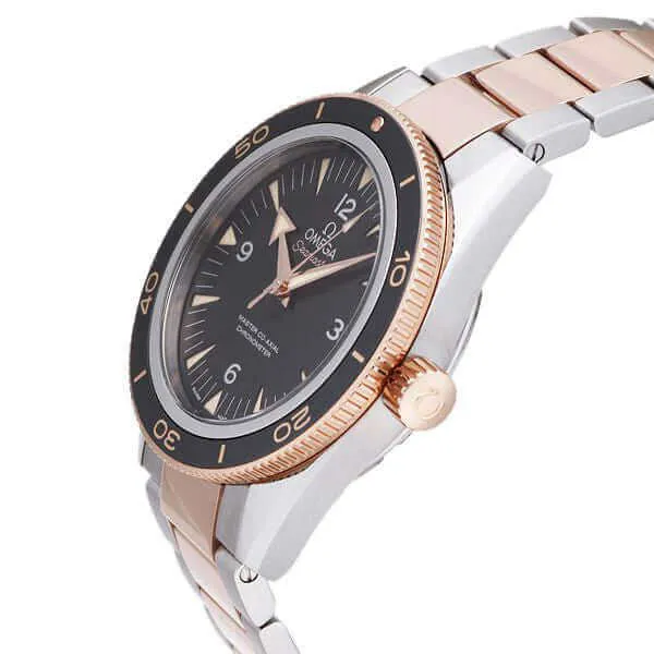 OMEGA Seamaster 300 233.20.41.21.01.001 Master Co-Axial Edelstahl Rotgold
