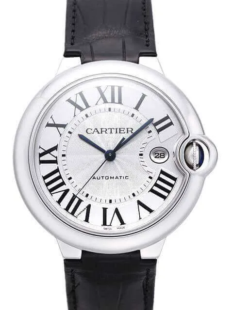 Cartier Ballon Bleu de Cartier W69016Z4 Stahl Leder